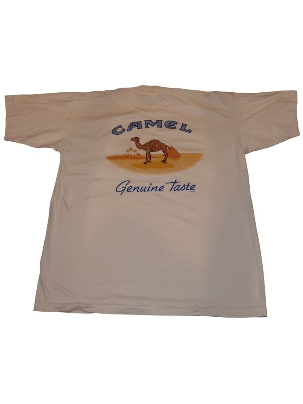 Vintage 1994 Camel Cigarettes Genuine Taste Single Stitch Pocket T-shirt XL